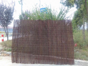 Willow fence and screen