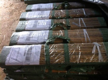 Bamboo slat fence
